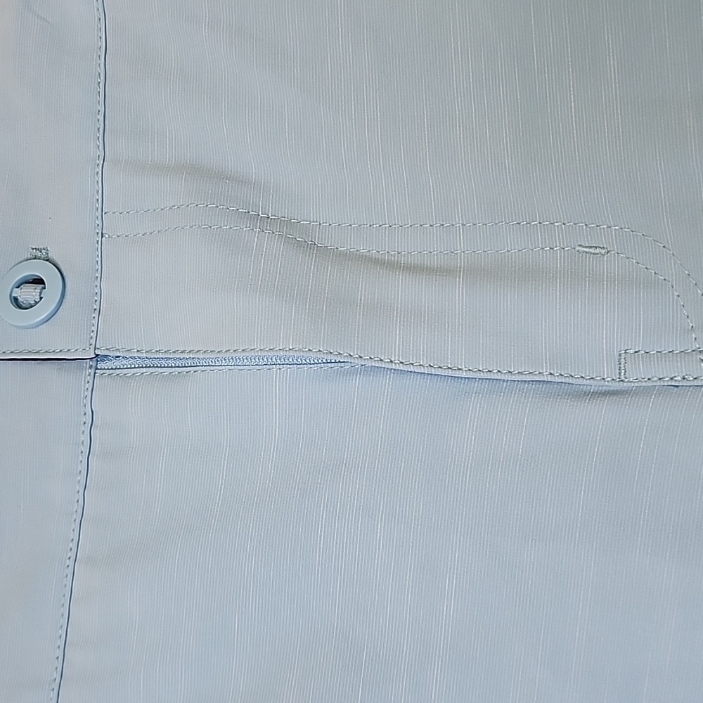 Tunaskin Mens Light Blue Fishing Shorts Size 40 - Picture 3 of 14
